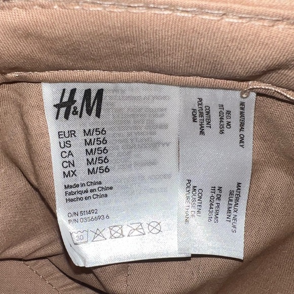 Suede Beige Baseball Hat - Picture 4 of 4